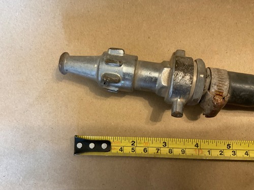 Fire hose nozzle small - small, vintage