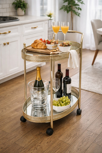 Drinks trolley kitchen serving - trolley,