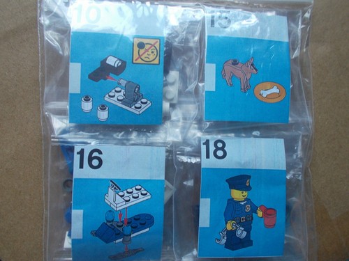 Lego police snowmobile - lego, fun