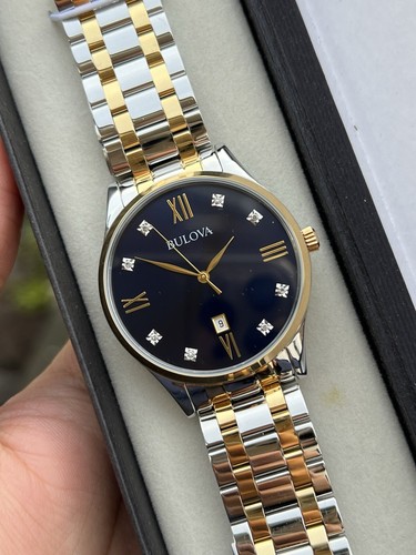 Rare bulova 98d130 classic - bulova,
