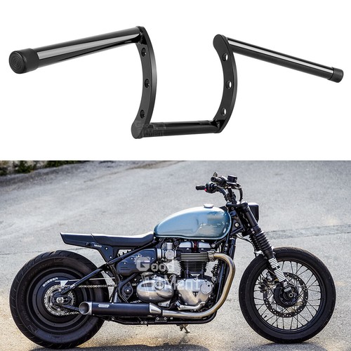 22mm black ape hanger - 7/8",