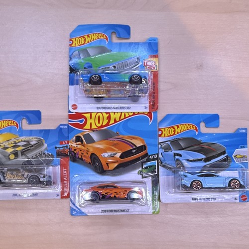 Hot wheels ford mustang - mustang, 4x