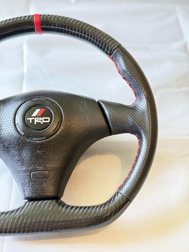 Trd carbon fiber steering - carbon,