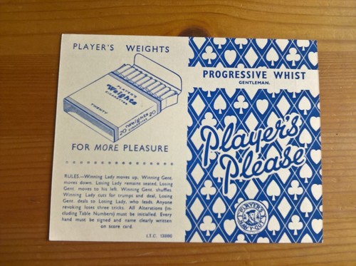 Players cigarettes advertising
