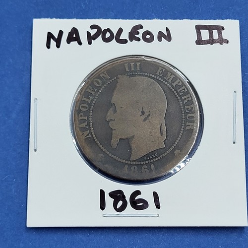 Napoleon iii 1861 - 🪙🇫🇷,