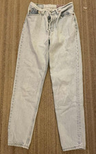 Levi's 901 Jeans Womens W28 L30 Light Blue  Wash Em Hot Mom 90s  Tapered