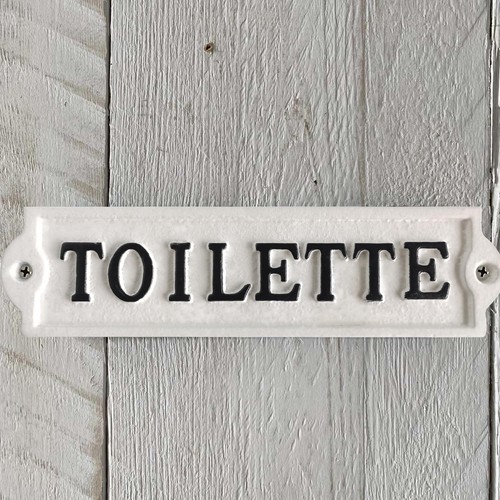 Cast iron toilette - cast,