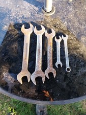 5x Britool Spanners 4x Open Ended 1x Combination Spanner.
