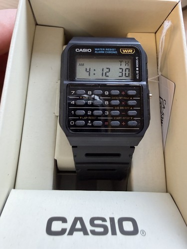 Casio databank 53w quartz - casio, ca-53w