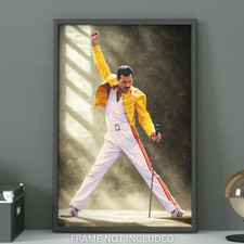 Freddie Mercury Poster Print
