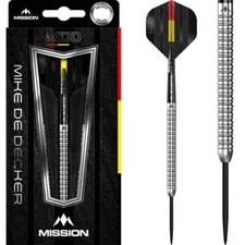 Mission Mike De Decker Darts - 95% Tungsten - Steel Tip