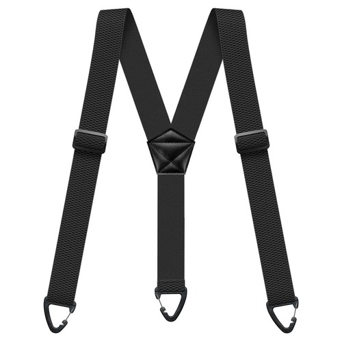 Heavy duty elastic suspenders - heavy,