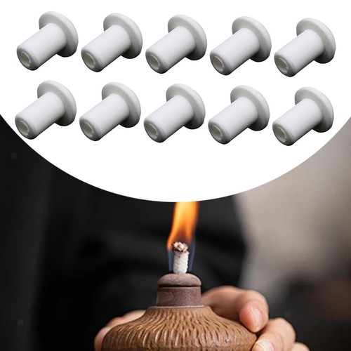 Pieces lamp wick - 10, ceramic