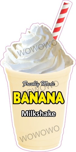 Ice cream van sticker - , banana