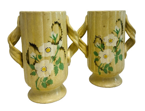 Rare pair vtg art deco - pair,