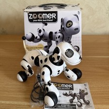 Zoomer Playful Pup Robot Dog Responsive Boxed Spin Master Dog Toy Boxed Tested