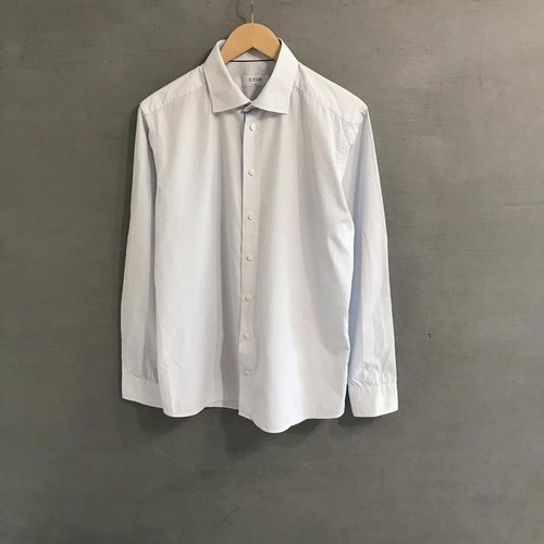 Men eton shirt white - shirt, cotton