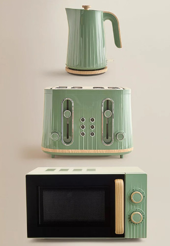 Kettle toaster microwave - toaster,