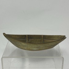 Vintage Brass Dory Boat Canoe