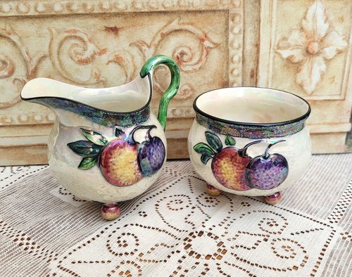 Carlton ware fruit embossed - carlton,