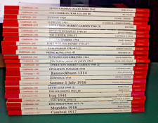 Osprey Campaign Softback Profiles - Select From Issues Available