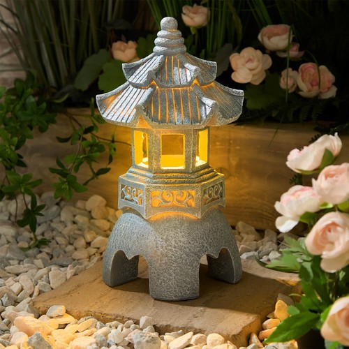 Solar pagoda garden - solar,