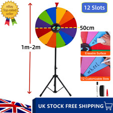 12Slot 50cm Color Prize Wheel