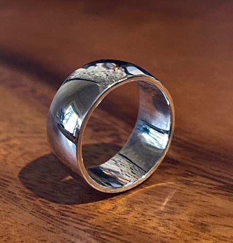 Heavy wide band 925 - band, sterling