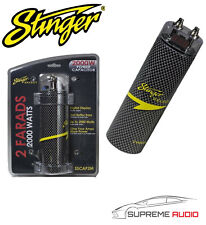 Stinger SSCAP2M 2 Farad 2000 Watts Car Amp Amplifier Digital Power Cap Capacitor