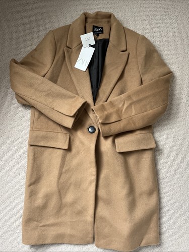 Zara women camel - women's, overcoat