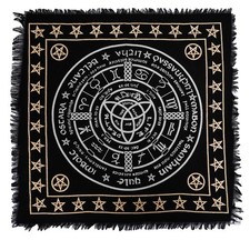 Triquetra Pentacle Altar Cloth