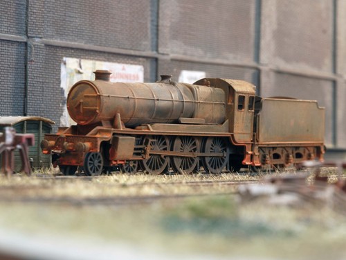 Gauge locomotive scrapyard - oo,