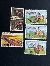ZAMBIA Stamps - 1968, 1976