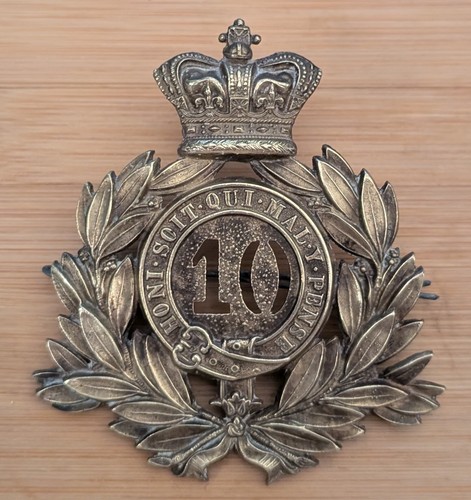 Victorian 10th regiment - regiment, of