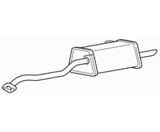 Quality Rear Exhaust Silencer