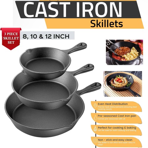 Set cast iron non stick - iron,
