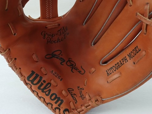 Baseball glove wilson - baseball, jim