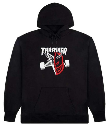 Thrasher spitfire pullover - thrasher, x