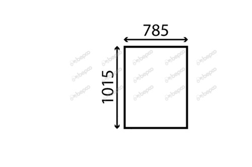 For jcb telehandler windscreen - jcb,