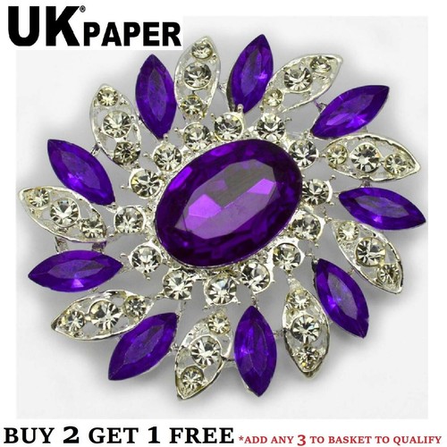 New large silver flower - new, brooch