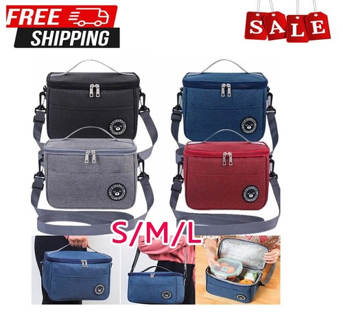 Large insulated lunch bag - insulated,