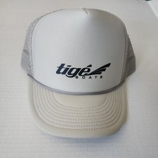 Tige Boats Foam Front Rope Braid Mesh Snapback Cap Boating Trucker Hat Cobra