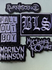 Set Of 5 Iron On Festival