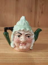 Vintage Artone Miniature Sairy Gamp,  2 faced Character Toby Jug Teapot