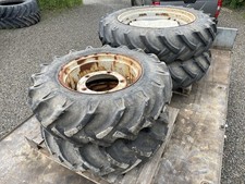 Ford 7740 7840 Tractor Wheels Tyres New Holland 12.4 R24 13.6 R38