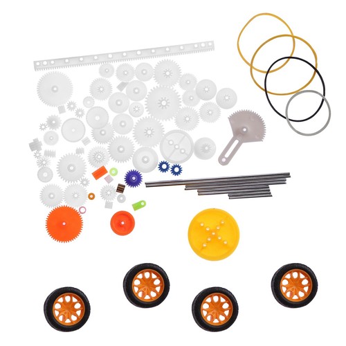 78pcs plastic gears pulley - gears,
