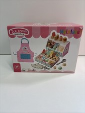 Wooden Ice Cream Counter Shop