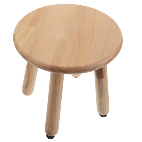 Vintage wooden step stool with - step,