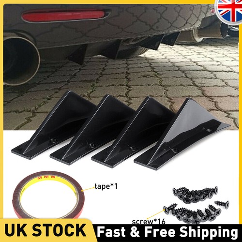 Car rear bumper diffuser - rear,