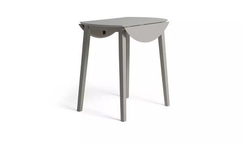 Extending grey bar table - extending,